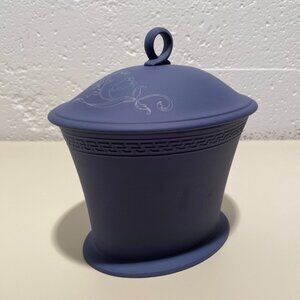 Wedgwood Jasperware Portland Blue Covered Jar
